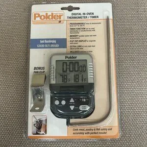 362-86 Digital In-Oven Thermometer with Timer - Thumbnail 3